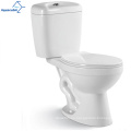 Cerámica sanitaria de 2 piezas Bail Bowl Design Aquacúbico Nuevo Siphon Montado de dos piezas Flushing Dual Flush